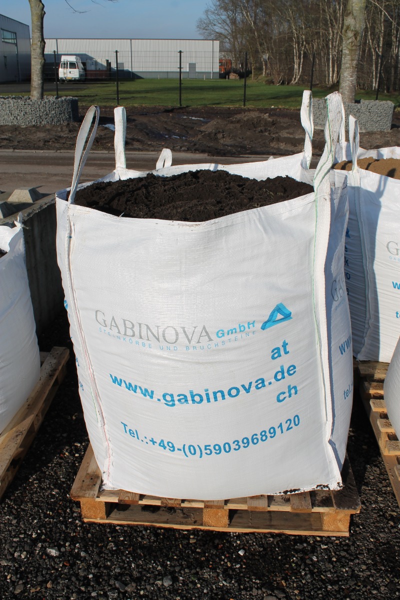 Teelaarde (zwarte grond) in BigBag