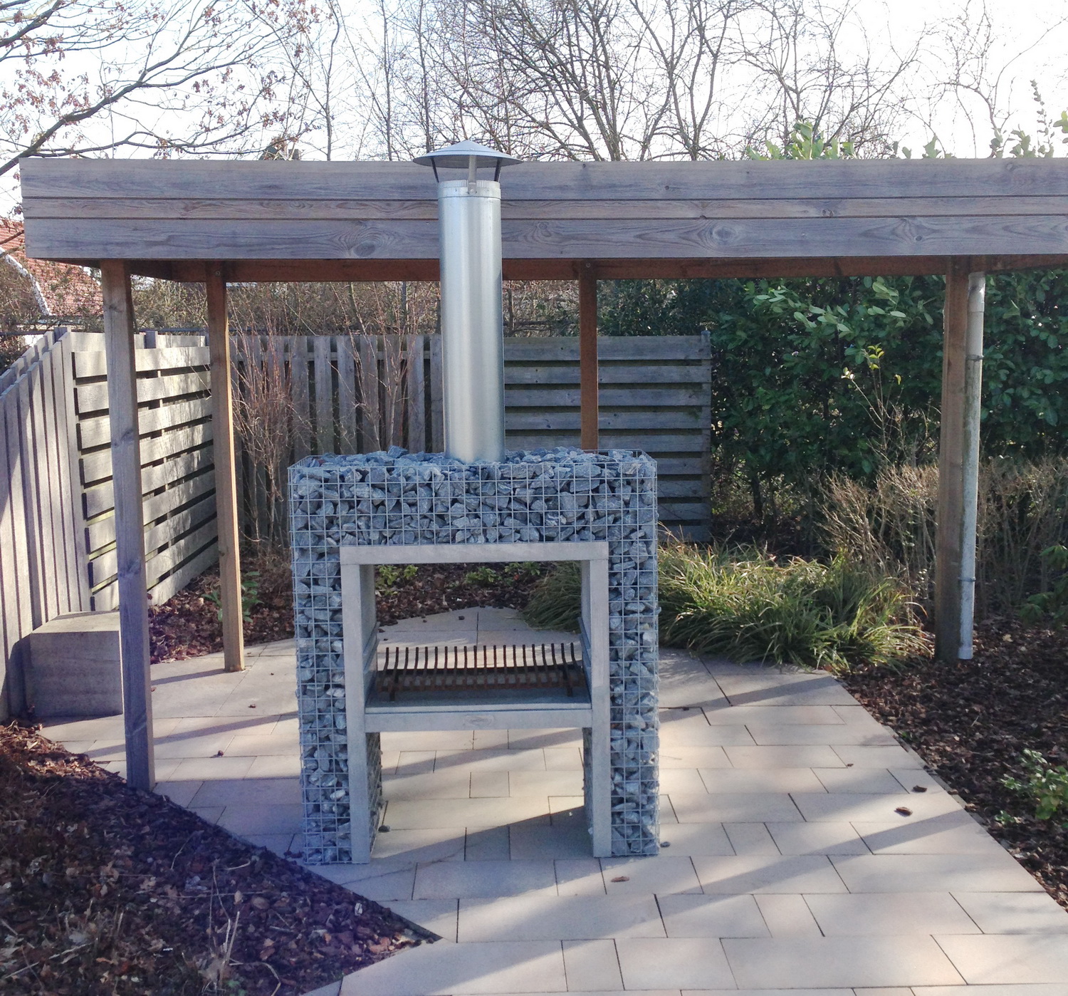Blokhaard BBQ met BBQ functie