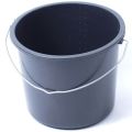 Emmer plastic zwart 12 liter