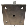 Voetplaat 15 x 15cm