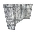 90 graden Hoek schanskorf  lxhxb 1,00m x 1,00m x 0,22m