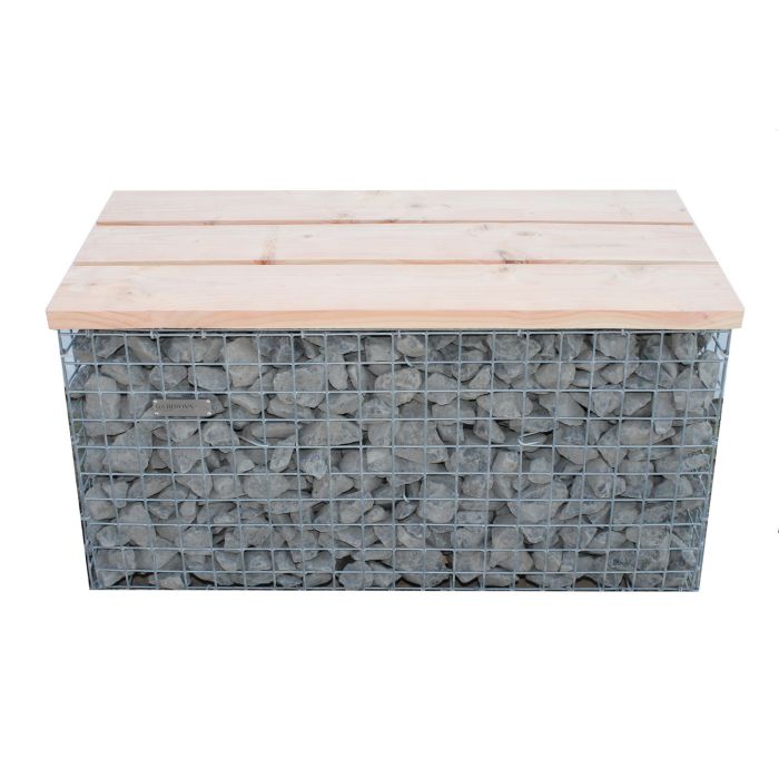 Schanskorfbank incl. douglashout planken