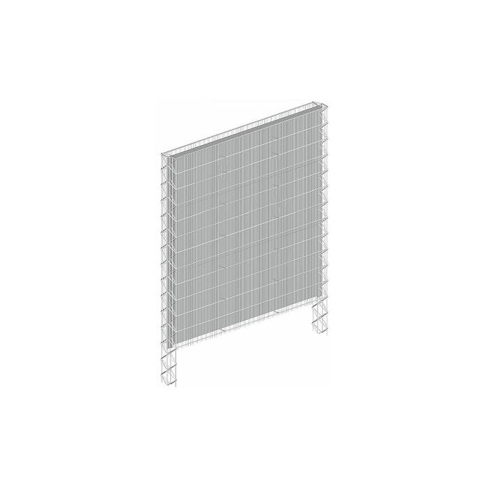 Geluidwerende schanskorf basiselement