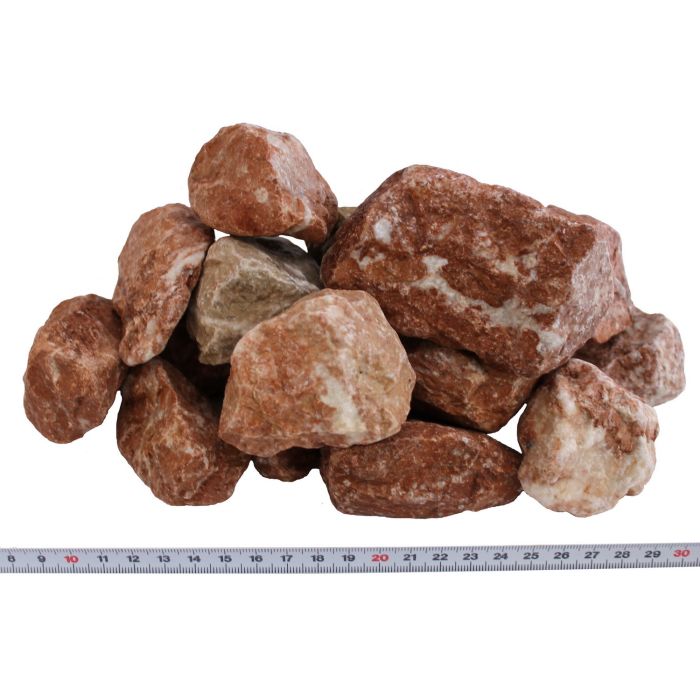 Marmer Rood Bruin 50-70mm