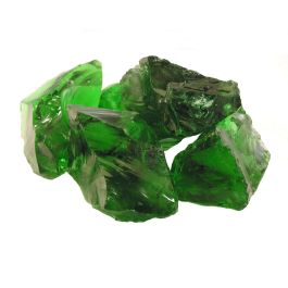 Glasbrokken groen 80-120mm per kg