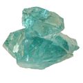 Glasbrokken turquoise 80-120mm per kg