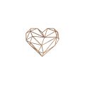 Hart Small 500x584mm Cortenstaal