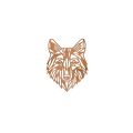 Cortenstaal Wolf Small 600x471mm