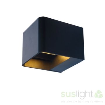 Sus Square Black 24V 4 Watt