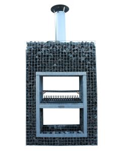 Schanskorf Blokhaard XL met BBQ