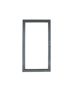Aluminium frame deur antraciet gecoat 90×180 cm incl. hang- en sluitwerk