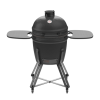 Kamal 60 Kamado BBQ 53 CM mat Zwart