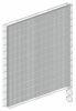 Geluidswerende Schanskorf Uitbreidingselement lxhxb 2,53m x 1,83m x 0,23m - Zuilen 2,3m hoog