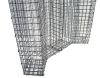 90 graden Hoek schanskorf  lxhxb 1,00m x 1,80m x 0,22m