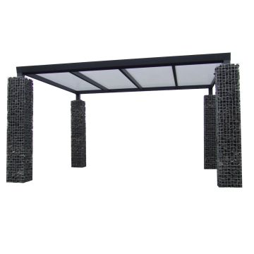 Schanskorf overkapping