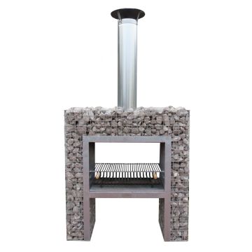 Blokhaard BBQ met BBQ functie