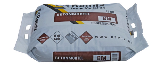 Schanskorf betonmortel