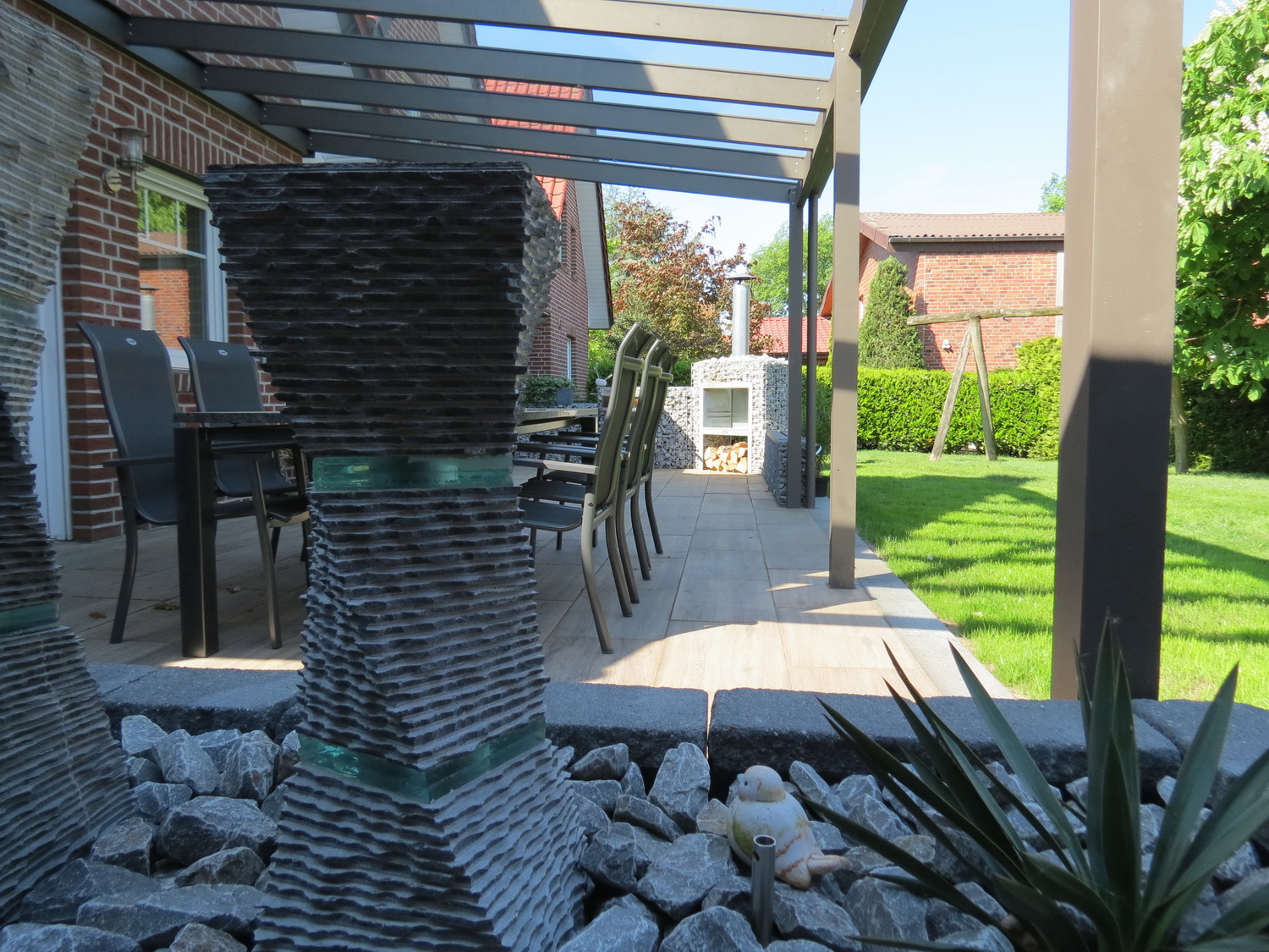 Blokhaard BBQ met BBQ functie