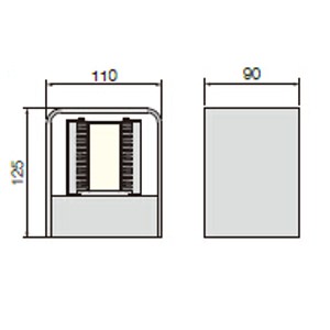 Sus Square White - 24V 4.0Watt