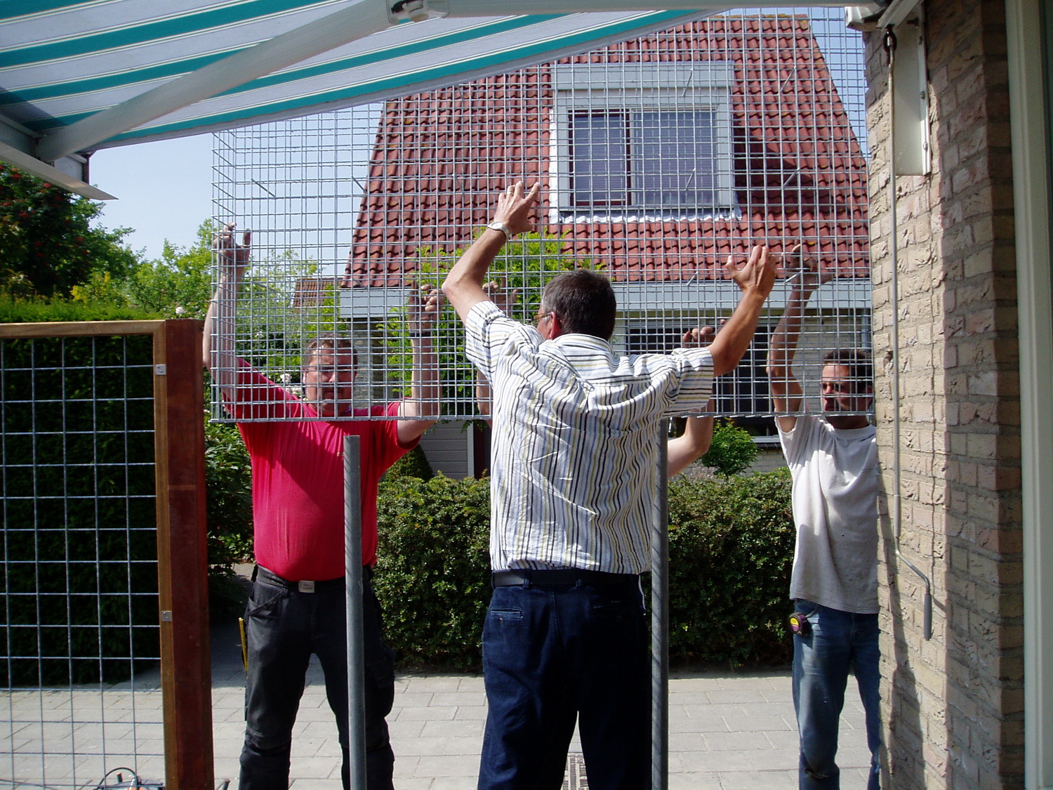Steigerbuis voor schanskorven