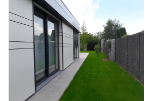 Kunststof vlechtschutting