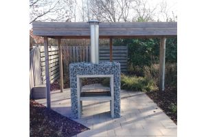 Blokhaard BBQ – Noors graniet breukstenen inspiratie. Blokhaard BBQ