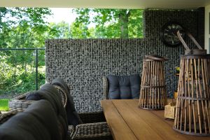 Steenkorf Terras Afscheiding – Zakelijke toepassingen. Steenkorf Terras Afscheiding