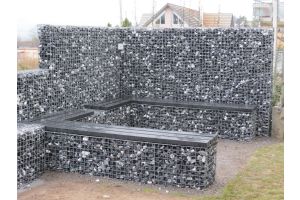 Steenkorf Banken met Gerecycled Kunststof – Zakelijke toepassingen. Steenkorf Banken met Gerecycled Kunststof