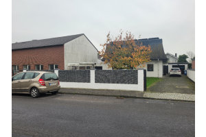 Steenkorven in Bestaande Schutting – Schanskorven. Steenkorven in Bestaande Schutting
