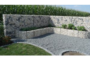 Steenkorven Plantenbak – Schanskorf bloembak. Steenkorven Plantenbak