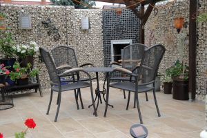 Hoekhaard BBQ op het Terrasse – Tuinhaarden. Hoekhaard BBQ op het Terrasse