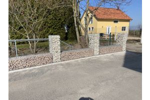 Schanskorven met zuilen – Schanskorf zuilen