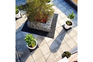 Steenkorven Plantenbak – Schanskorf bloembak. Steenkorven Plantenbak