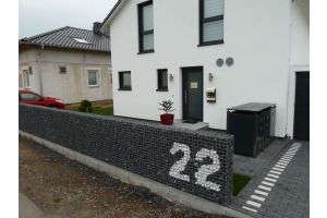 Steenkorven met Basalt Breukstenen – Basalt breukstenen inspiratie. Steenkorven met Basalt Breukstenen