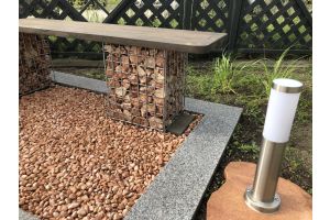 Steenkorf Tuinbank – Schanskorf tuinbanken. Steenkorf Tuinbank
