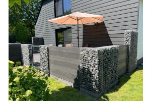 Steenkorven Composiet Tuindeur – Opbouwteam. Steenkorven Composiet Tuindeur