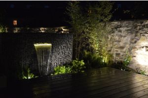 Steenkorven LED Waterval – Watervallen. Steenkorven LED Waterval