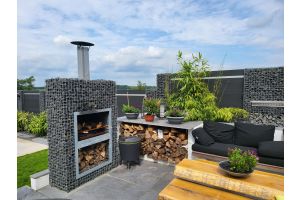 Steenkorf Buitenhaard – Tuinhaarden. Steenkorf Buitenhaard