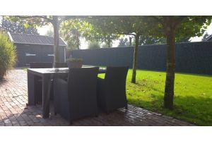 Steenkorf Schutting met Basalt Breukstenen – Schanskorven. Steenkorf Schutting met Basalt Breukstenen