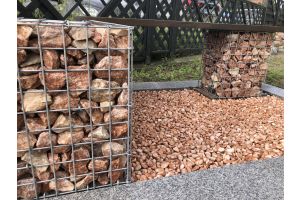 Steenkorf Tuinbank – Schanskorf tuinbanken. Steenkorf Tuinbank