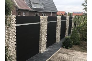Steenkorf Composiet Schutting – Composiet schutting inspiratie. Steenkorf Composiet Schutting