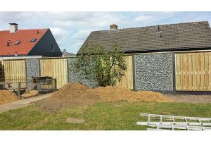 Steenkorf Schutting – Schanskorven. Steenkorf Schutting