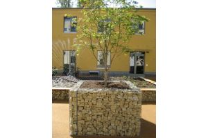 Steenkorven Plantenbak – Schanskorf bloembak. Steenkorven Plantenbak