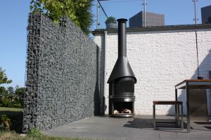 Steenkorven met Basalt Breukstenen – Basalt breukstenen inspiratie. Steenkorven met Basalt Breukstenen