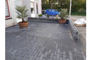 Steenkorf Border Voortuin – Schanskorven. Steenkorf Border Voortuin