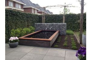 Steenkorven met Basalt Breukstenen – Basalt breukstenen inspiratie. Steenkorven met Basalt Breukstenen