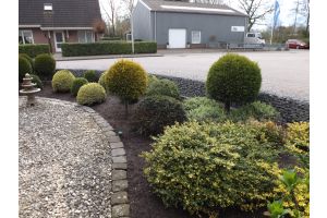 Steenkorven met Basalt Breukstenen – Basalt breukstenen inspiratie. Steenkorven met Basalt Breukstenen