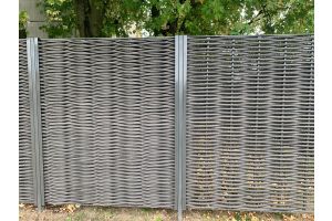 Kunststof Schutting Verschil Enkele en Dubbele Weving – Kunststof vlechtschutting inspiratie. Kunststof Schutting Verschil Enkele en Dubb...