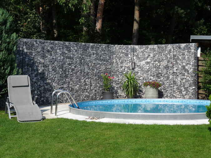 Bereken kg stenen in schanskorf