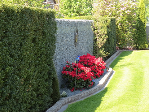 Schanskorf bloemenperk